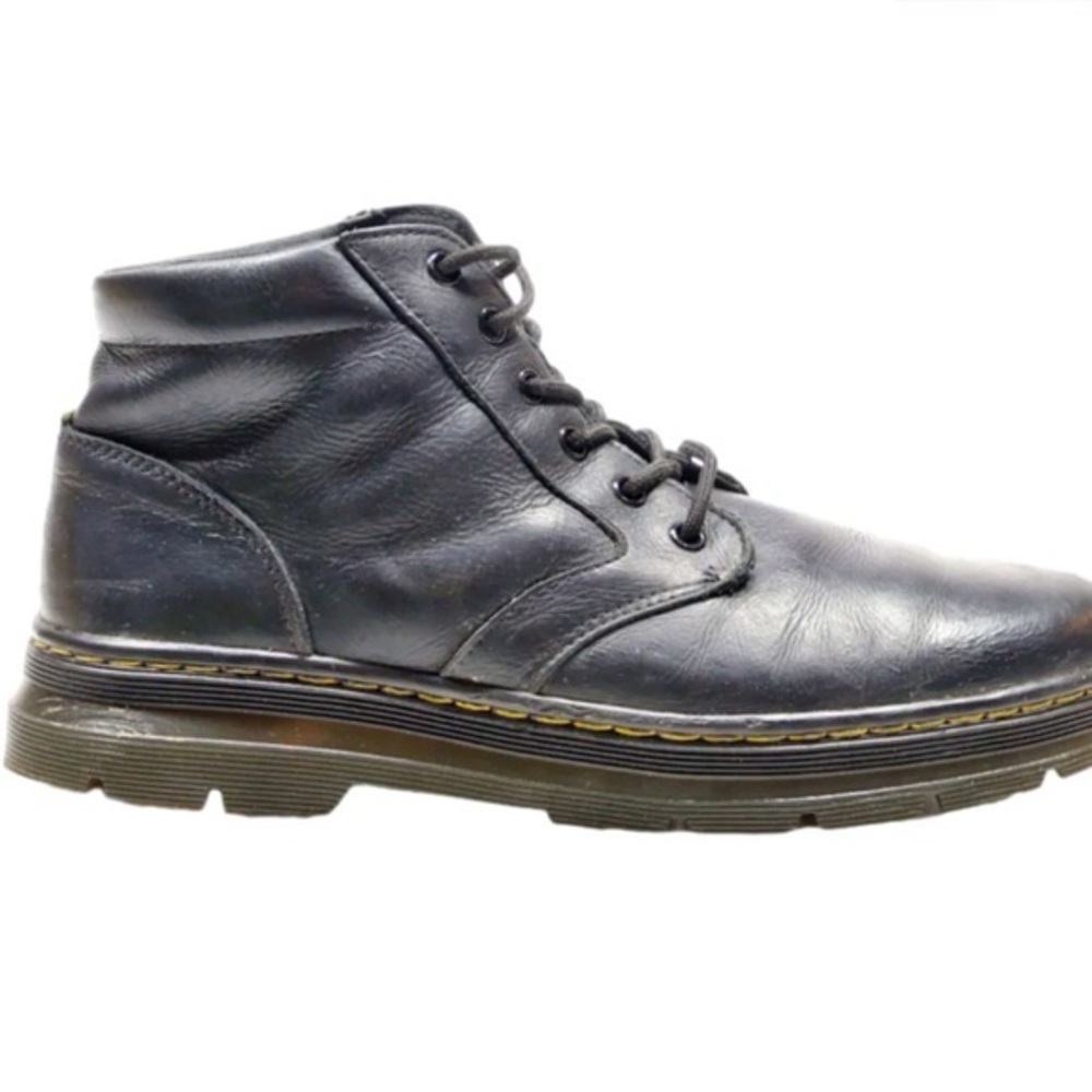 DR MARTENS BONNY LEATHER BLACK BOOTS MEN SIZE 13